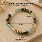 Money Magnet Fusion Band - Pyrite, Tiger Eye, Citrine & Aventurine Beads