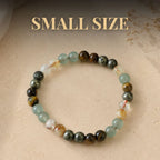 Money Magnet Fusion Band - Pyrite, Tiger Eye, Citrine & Aventurine Beads