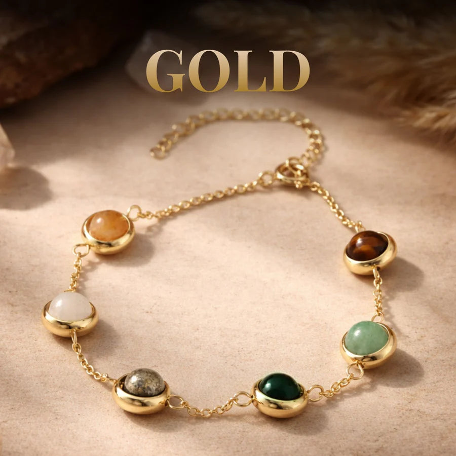 Natural Tiger Eye Om Band