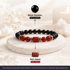 Red Jasper Zodiac Band – Aries (मेष राशि)