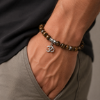 Natural Tiger Eye Om Band